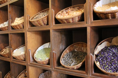 One of many spice souks