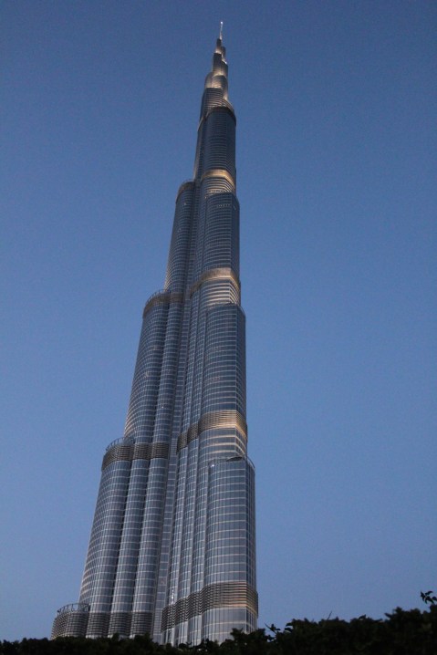 The Burj Khalifa - tallest building in the world